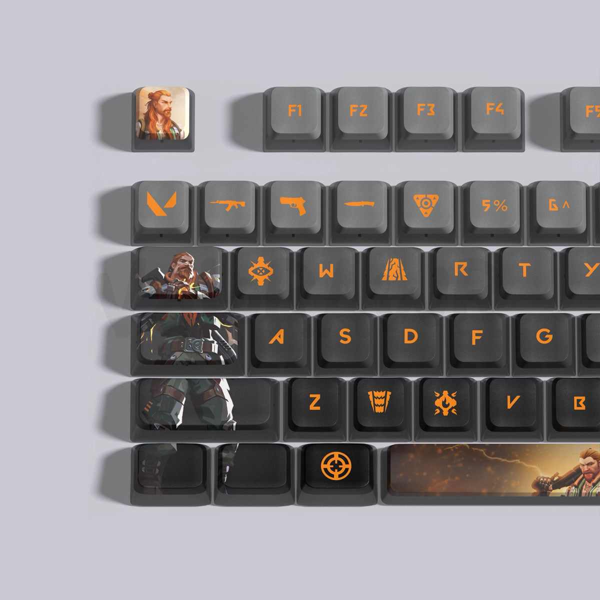 Agents Keycap Sets | 118 Keys Set