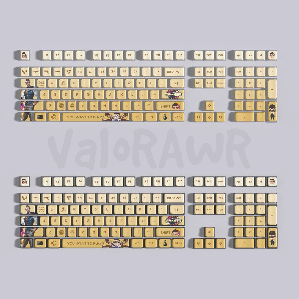 Agents Keycap Sets | 118 Keys Set