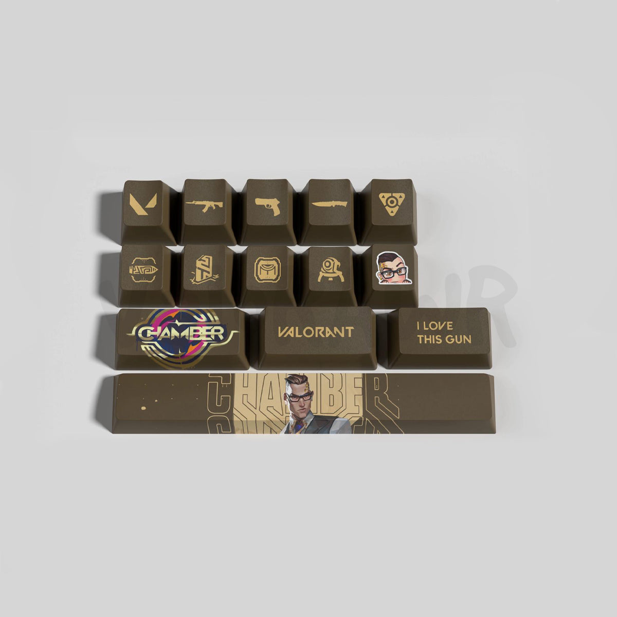 Agents Keycap Sets | 14 Keys Set