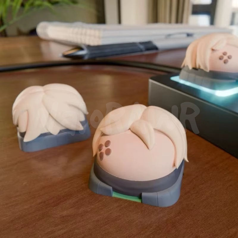 3D Printed Agent Artisan Keycaps | Chubs Version