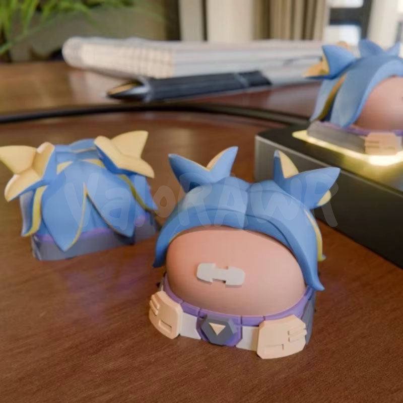 3D Printed Agent Artisan Keycaps | Chubs Version
