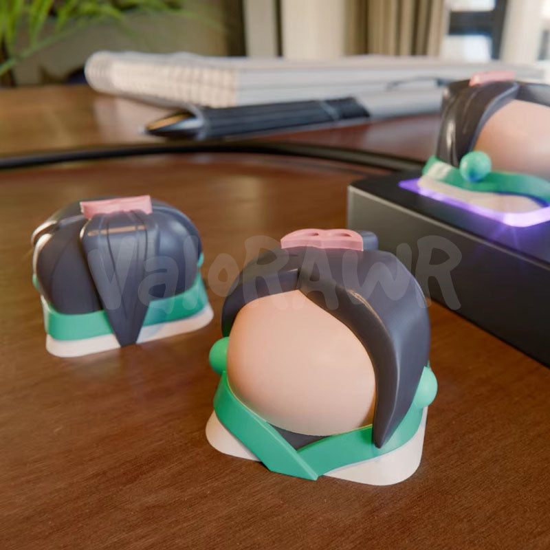 3D Printed Agent Artisan Keycaps | Chubs Version