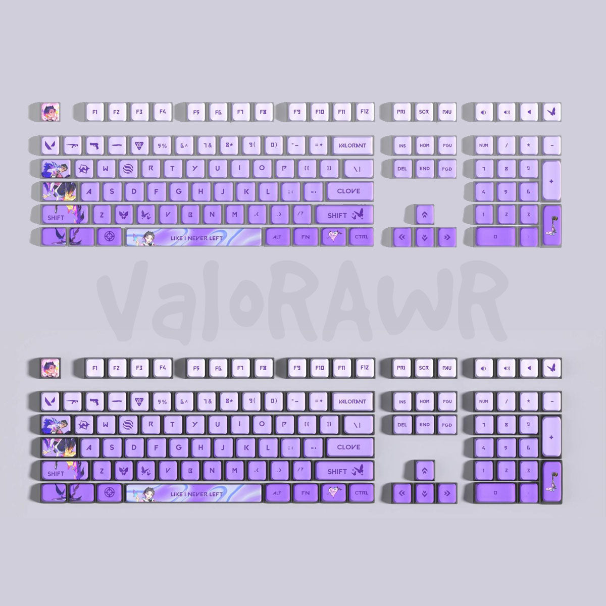 Agents Keycap Sets | 118 Keys Set