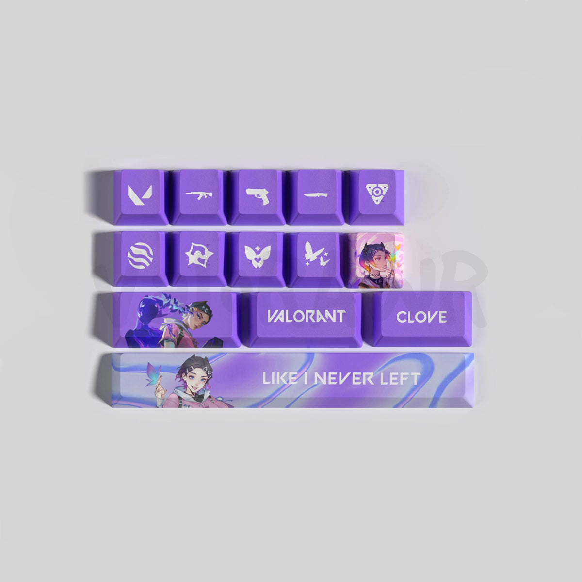 Agents Keycap Sets | 14 Keys Set