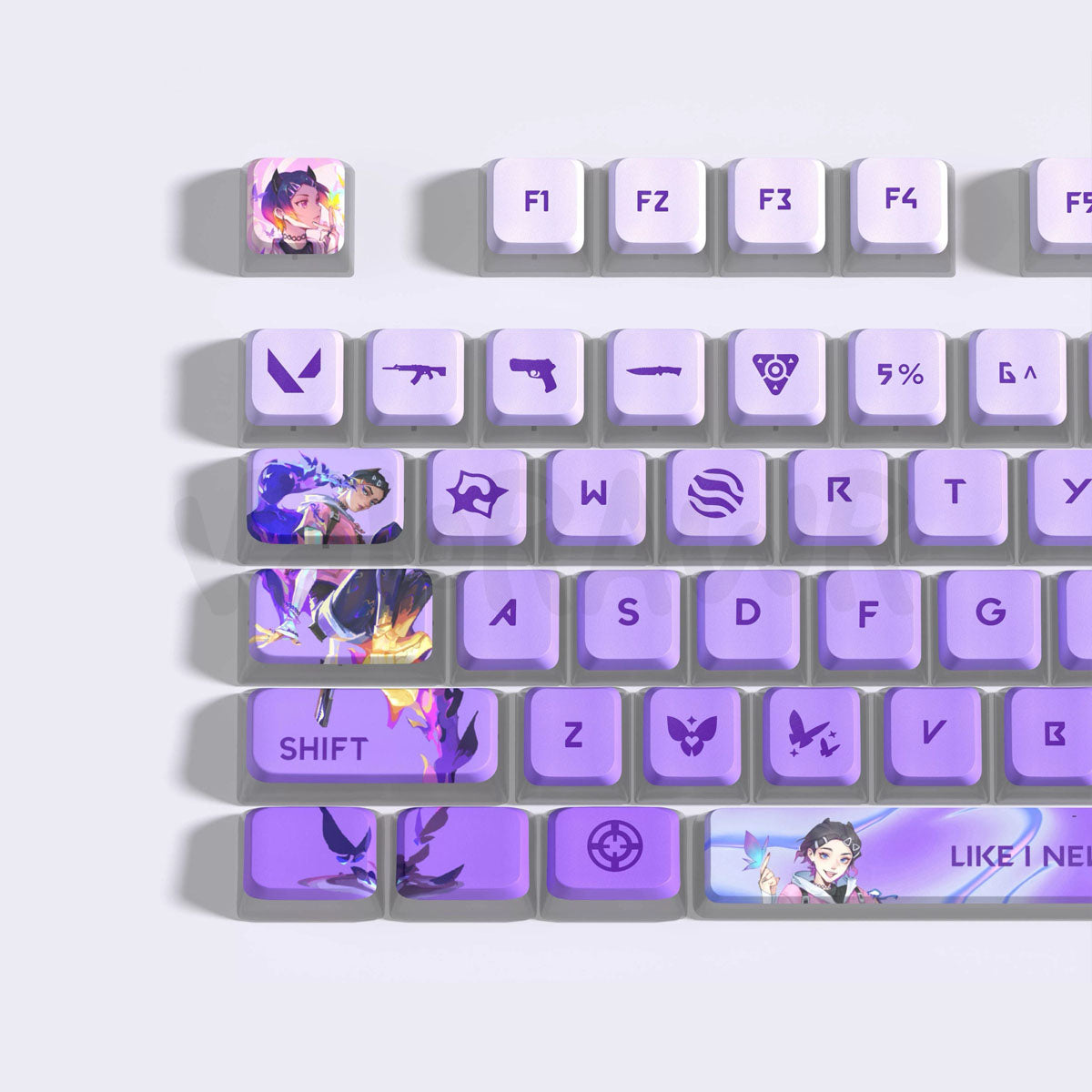 Agents Keycap Sets | 118 Keys Set