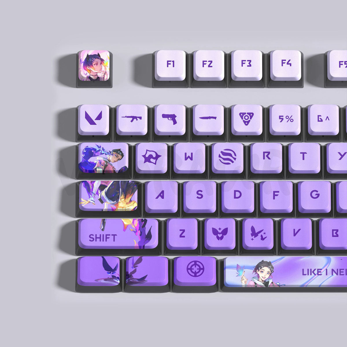 Agents Keycap Sets | 118 Keys Set