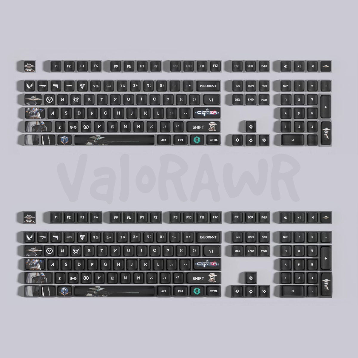 Agents Keycap Sets | 118 Keys Set