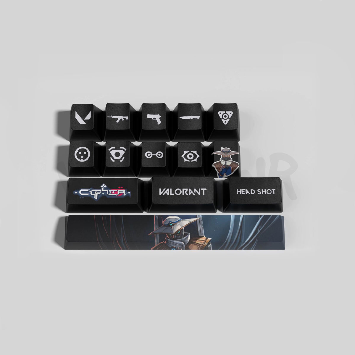 Agents Keycap Sets | 14 Keys Set