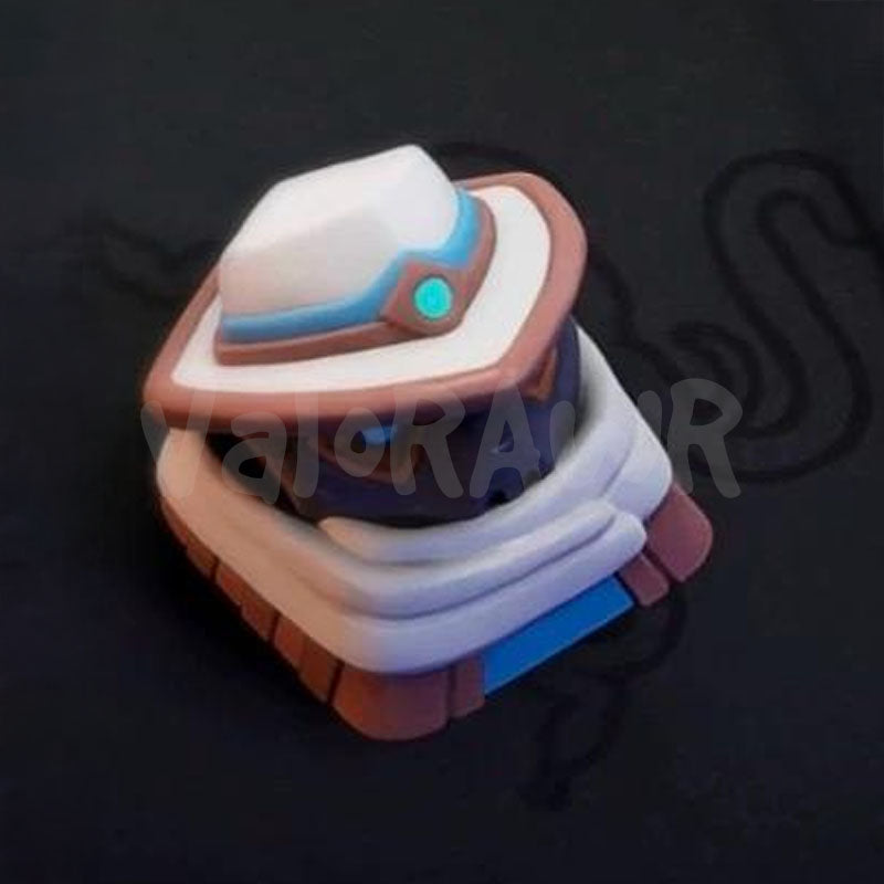 3D Printed Agent Artisan Keycaps