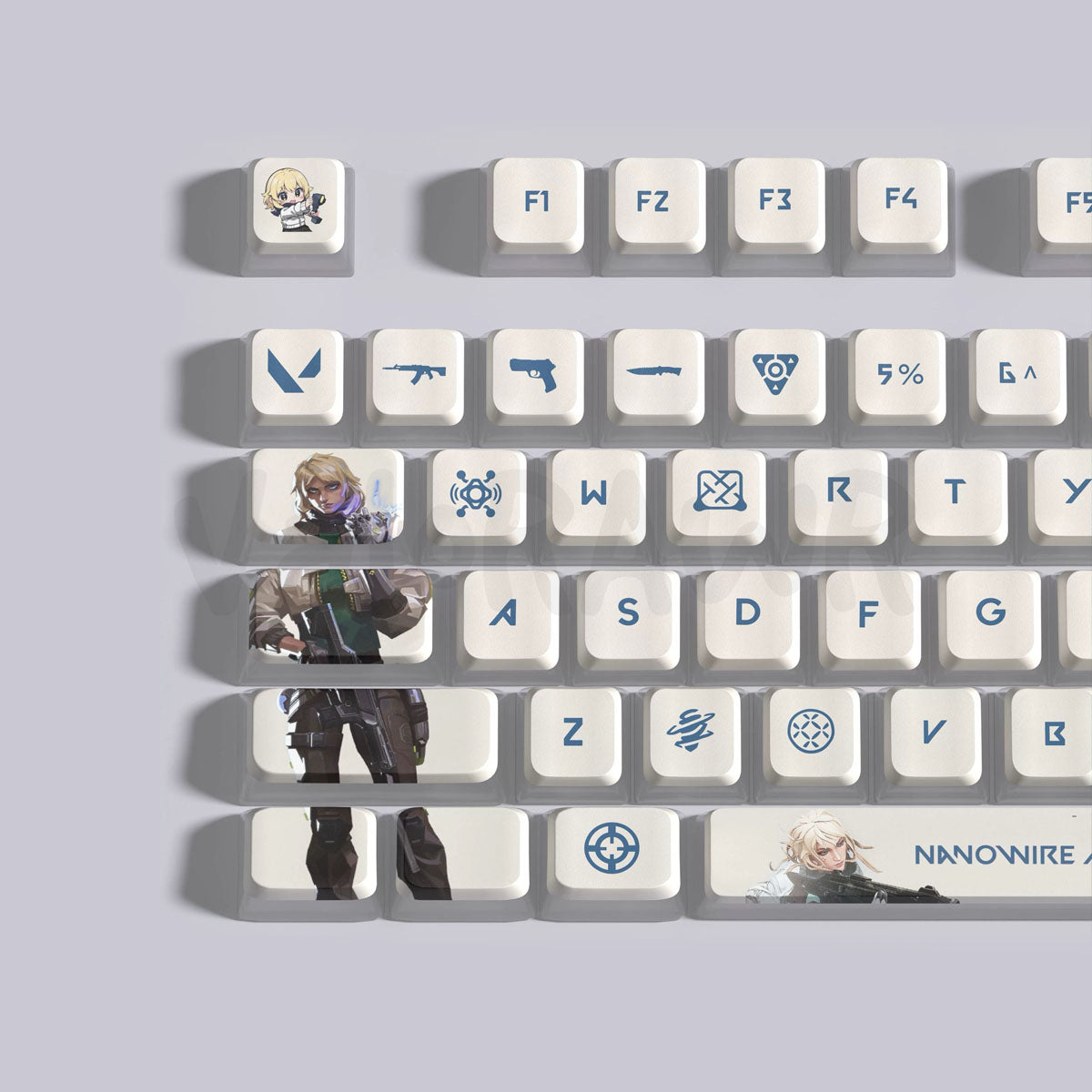 Agents Keycap Sets | 118 Keys Set