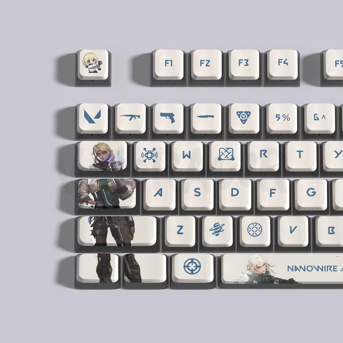 Agents Keycap Sets | 118 Keys Set