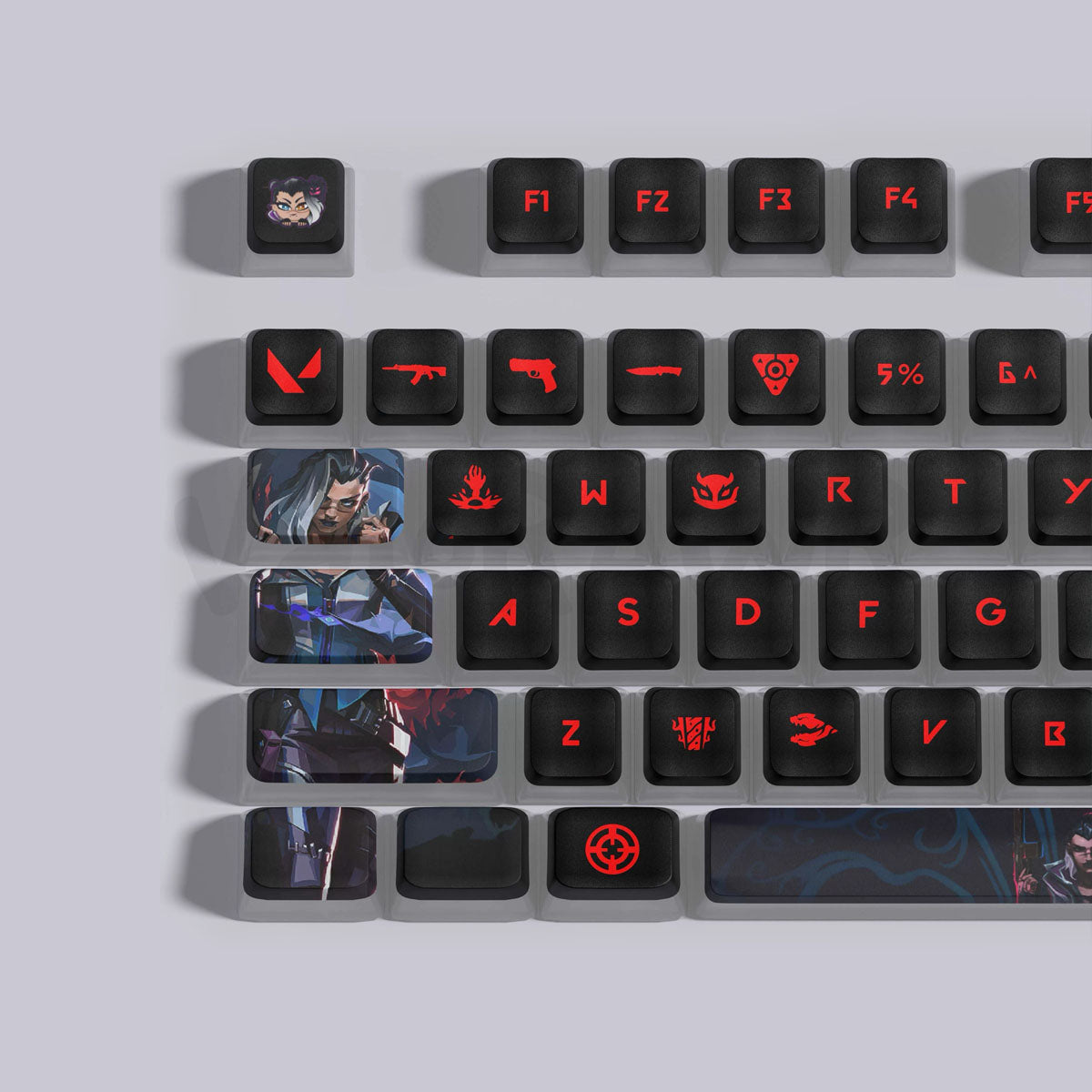 Agents Keycap Sets | 118 Keys Set