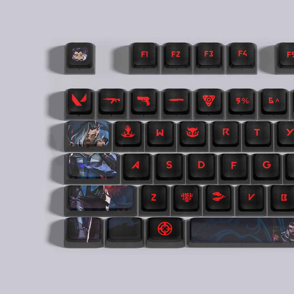 Agents Keycap Sets | 118 Keys Set