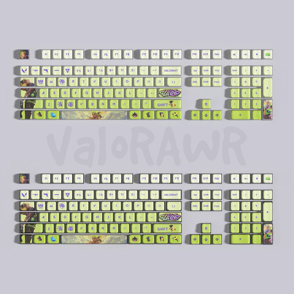 Agents Keycap Sets | 118 Keys Set