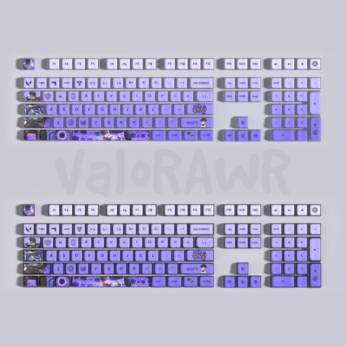 Agents Keycap Sets | 118 Keys Set