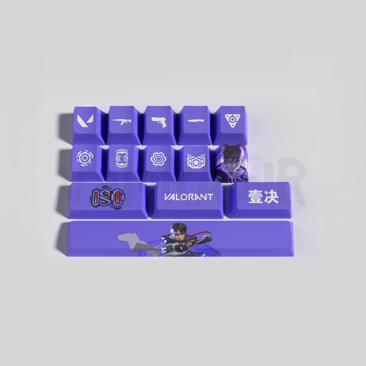 Agents Keycap Sets | 14 Keys Set