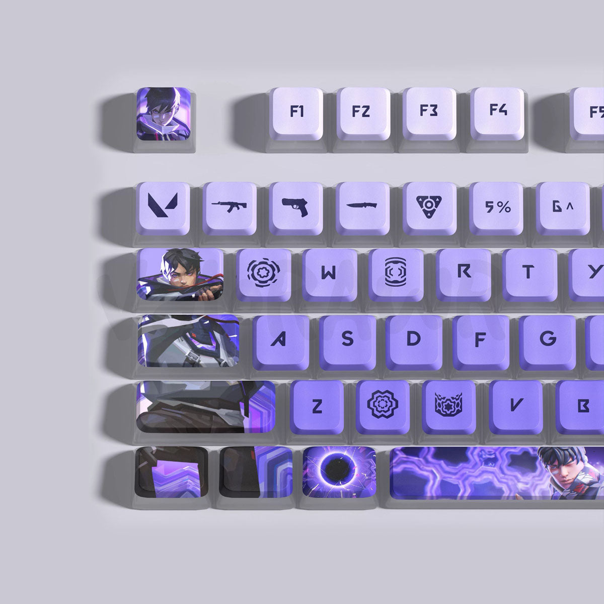 Agents Keycap Sets | 118 Keys Set