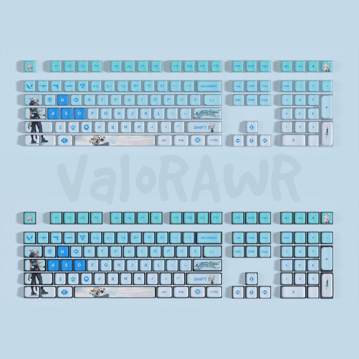Agents Keycap Sets | 118 Keys Set