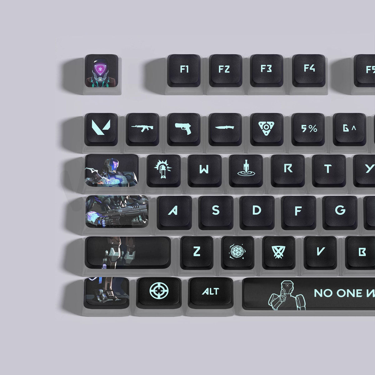 Agents Keycap Sets | 118 Keys Set