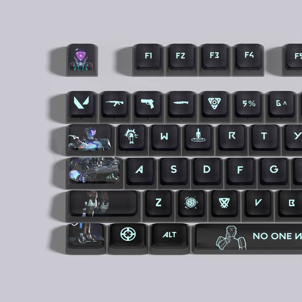 Agents Keycap Sets | 118 Keys Set