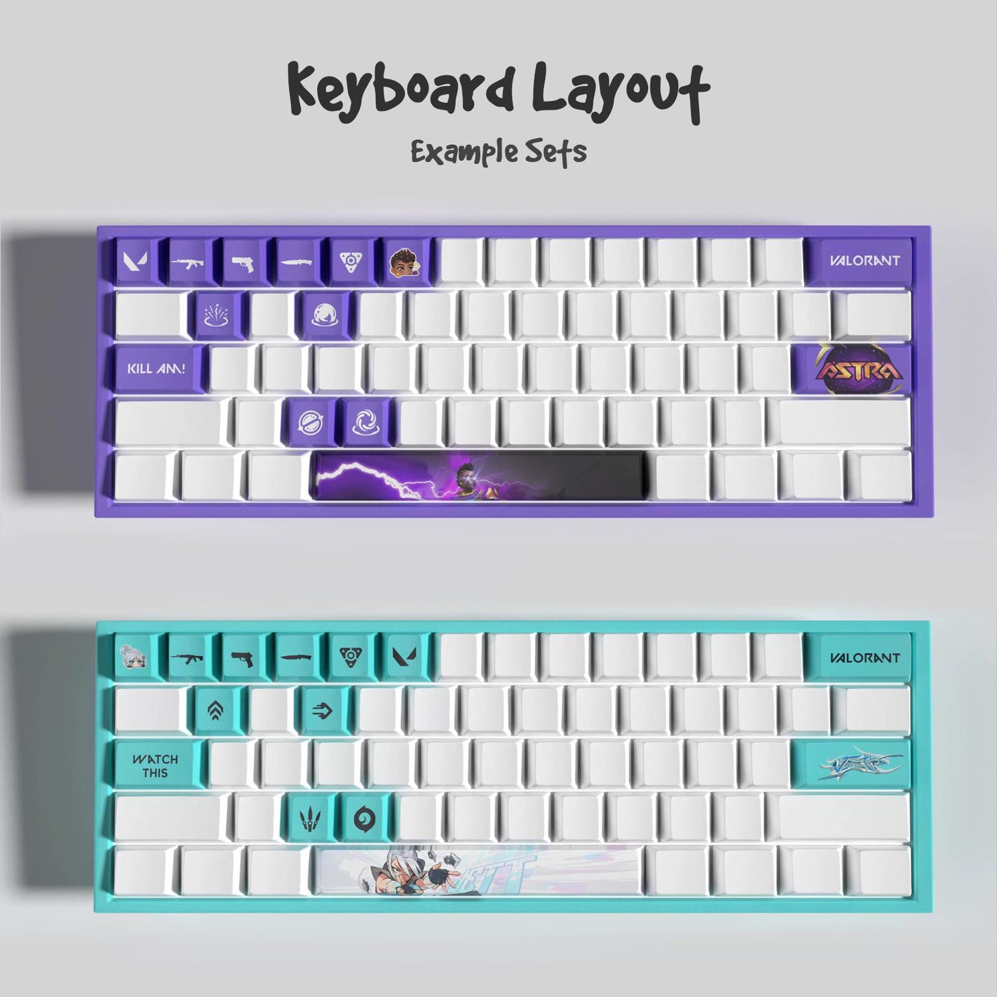 Agents Keycap Sets | 14 Keys Set