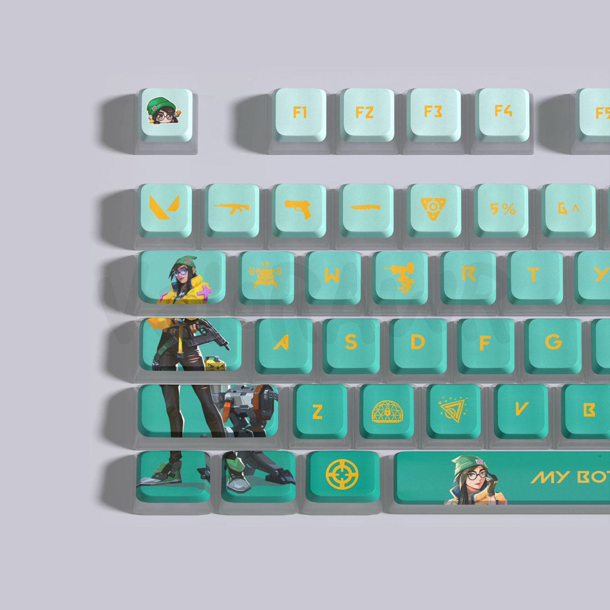 Agents Keycap Sets | 118 Keys Set