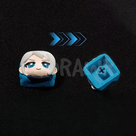 3D Printed Agent Artisan Keycaps | Chibi Version