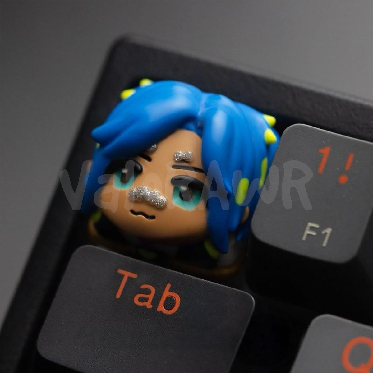 3D Printed Agent Artisan Keycaps | Chibi Version