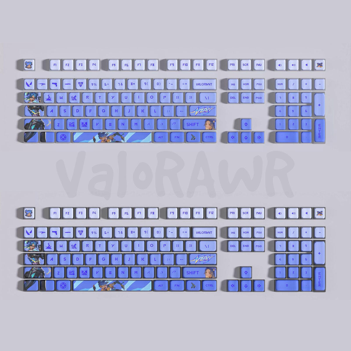 Agents Keycap Sets | 118 Keys Set