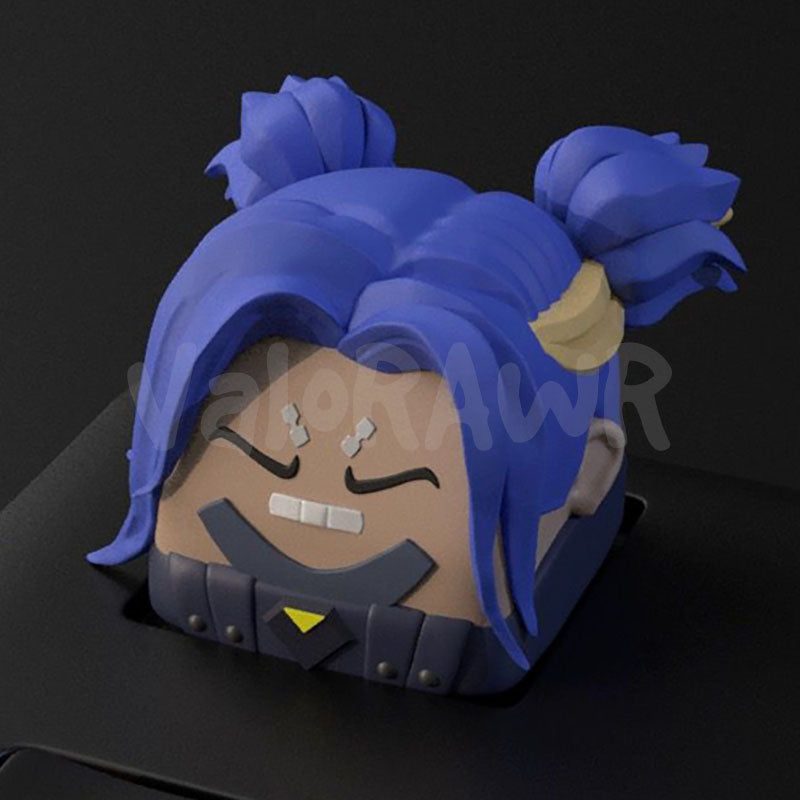 3D Printed Agent Artisan Keycaps