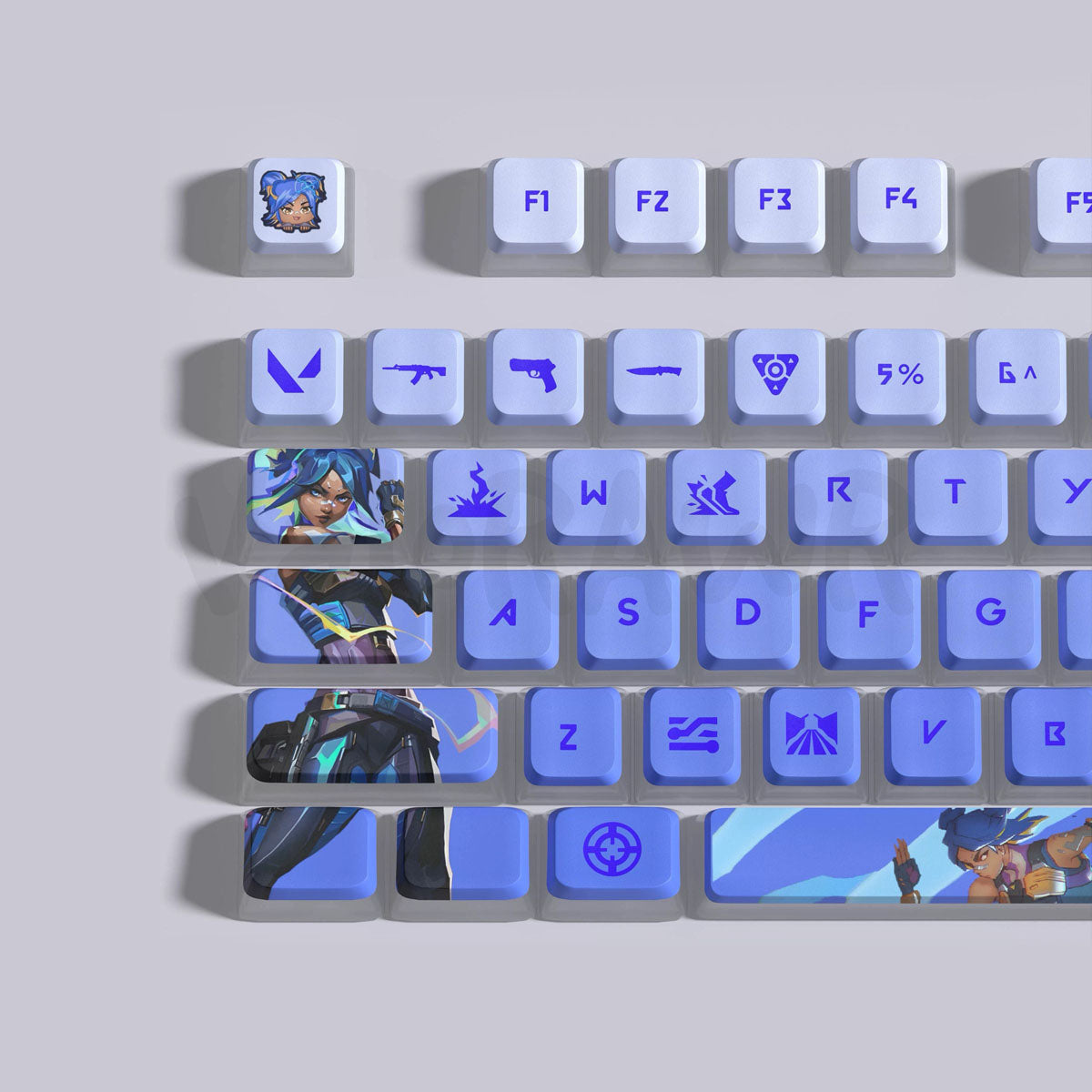 Agents Keycap Sets | 118 Keys Set