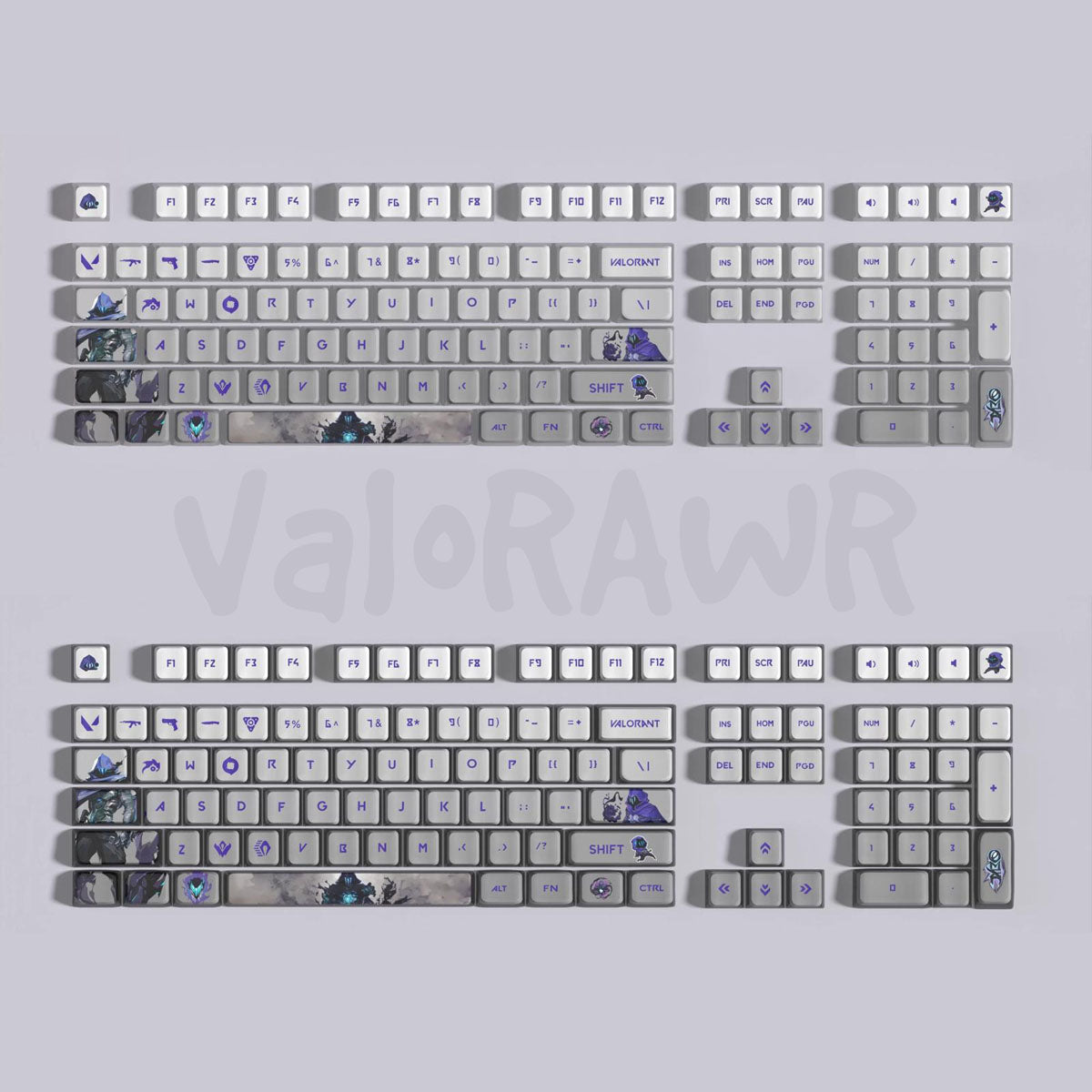 Agents Keycap Sets | 118 Keys Set