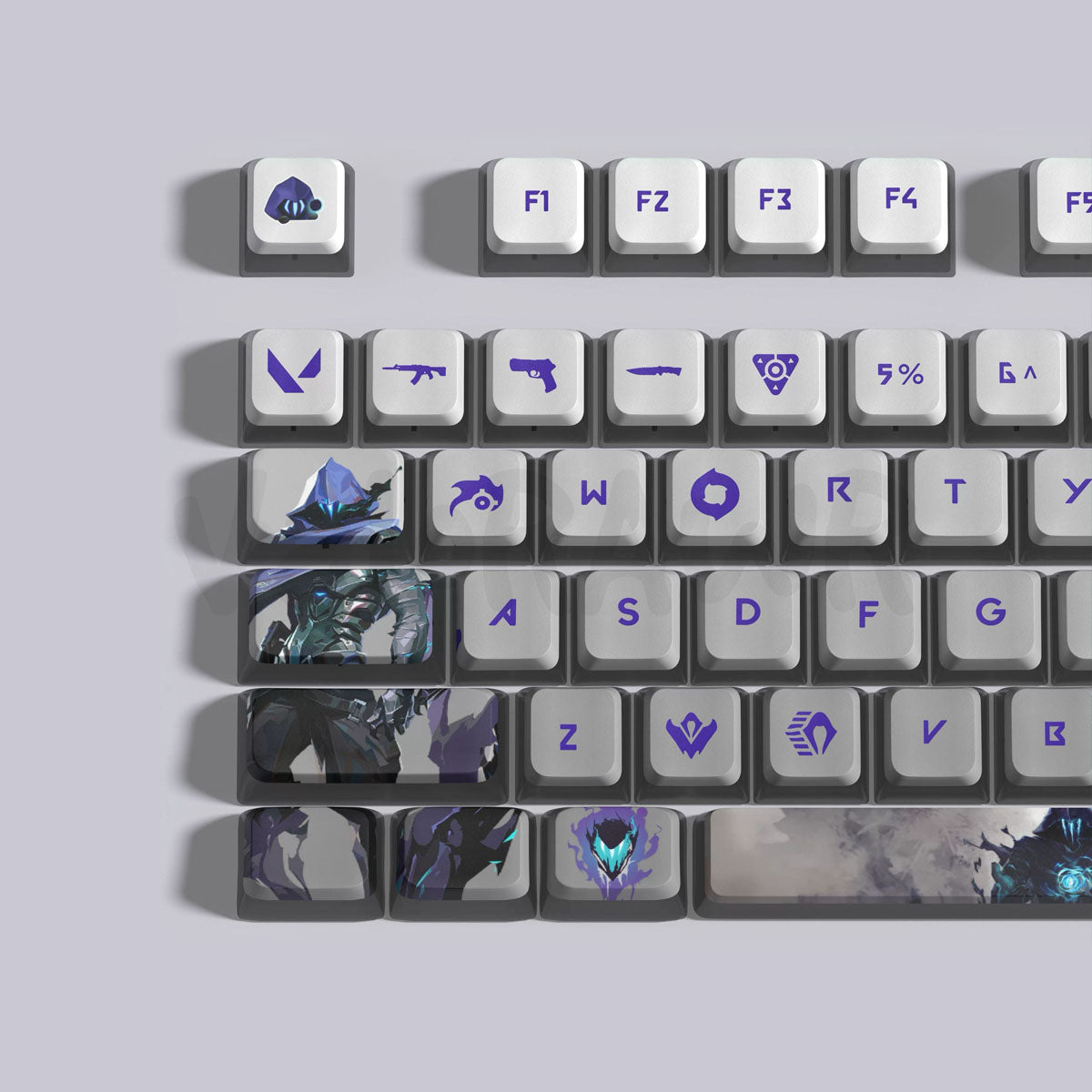 Agents Keycap Sets | 118 Keys Set
