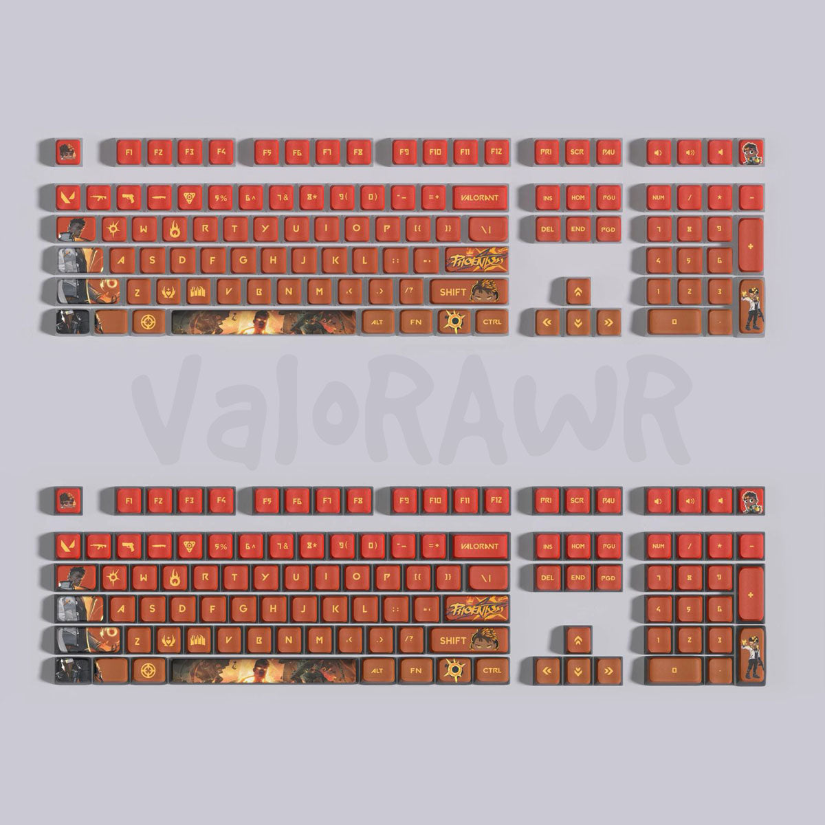 Agents Keycap Sets | 118 Keys Set