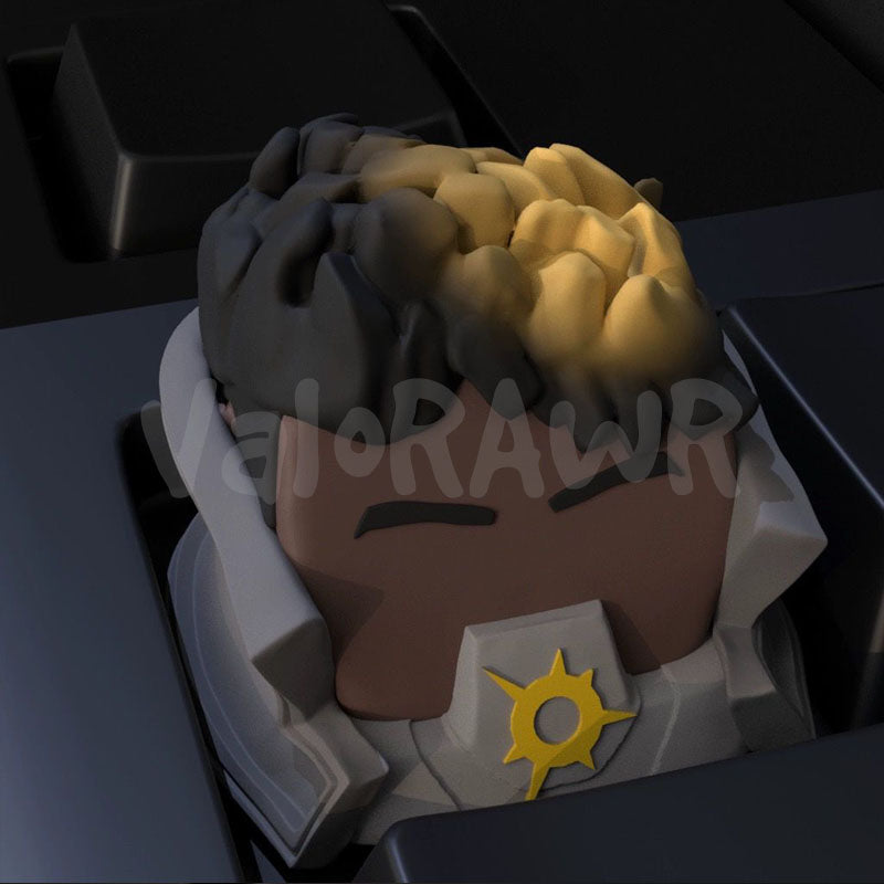 3D Printed Agent Artisan Keycaps