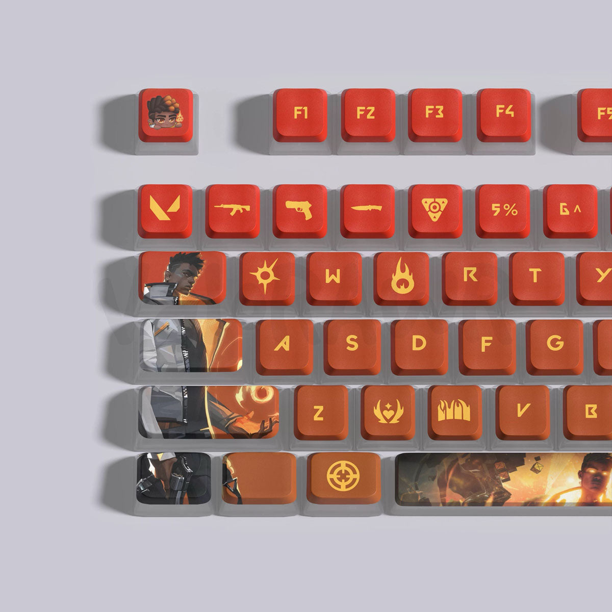 Agents Keycap Sets | 118 Keys Set