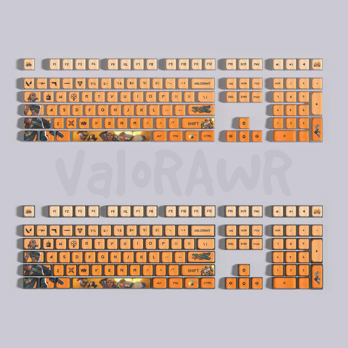 Agents Keycap Sets | 118 Keys Set