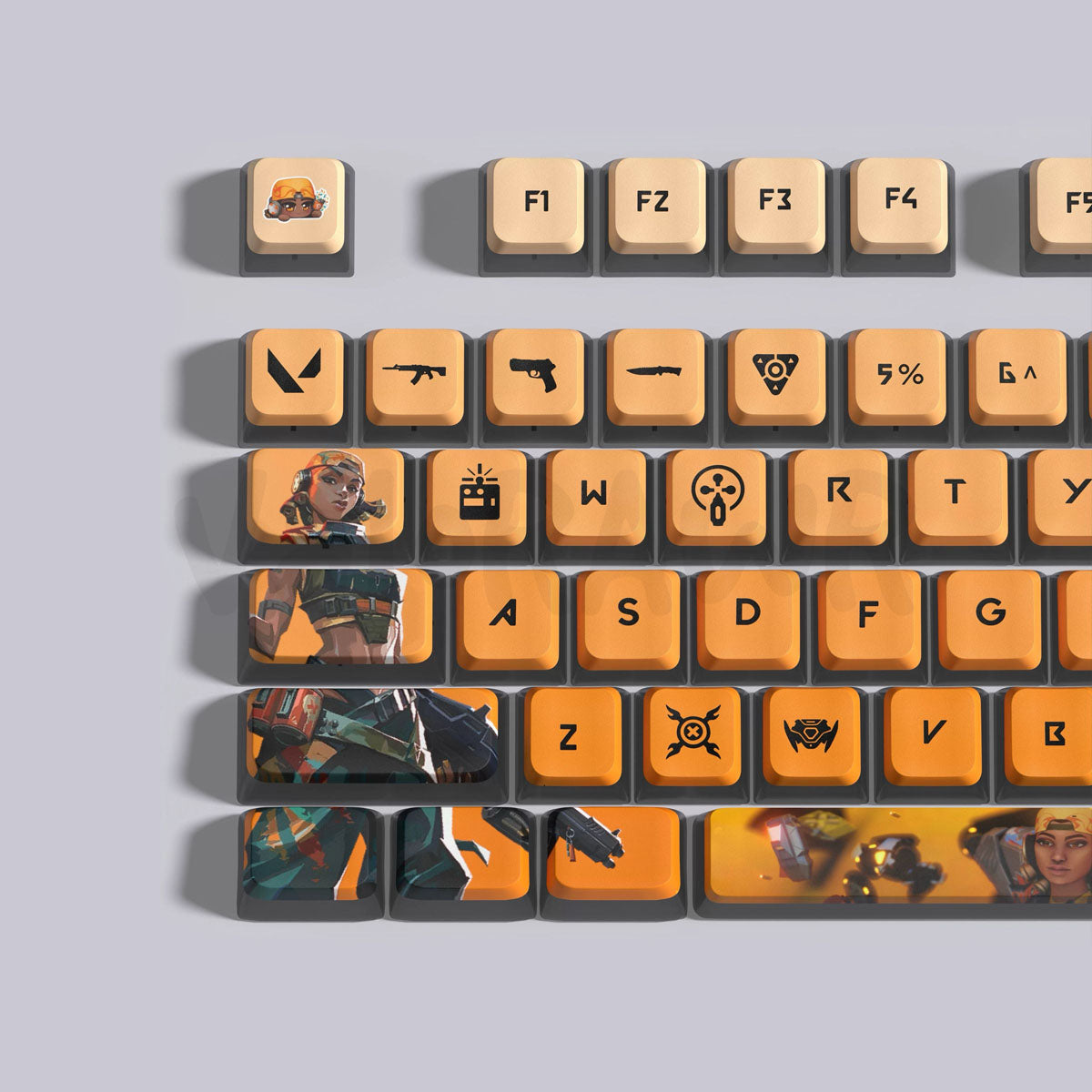 Agents Keycap Sets | 118 Keys Set