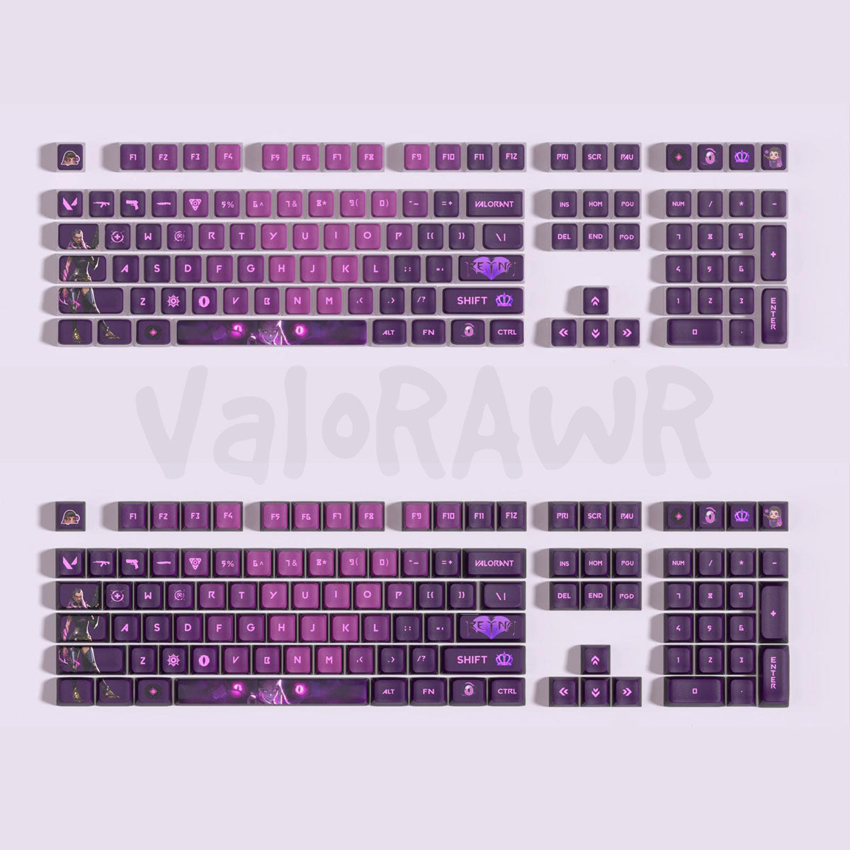Agents Keycap Sets | 118 Keys Set