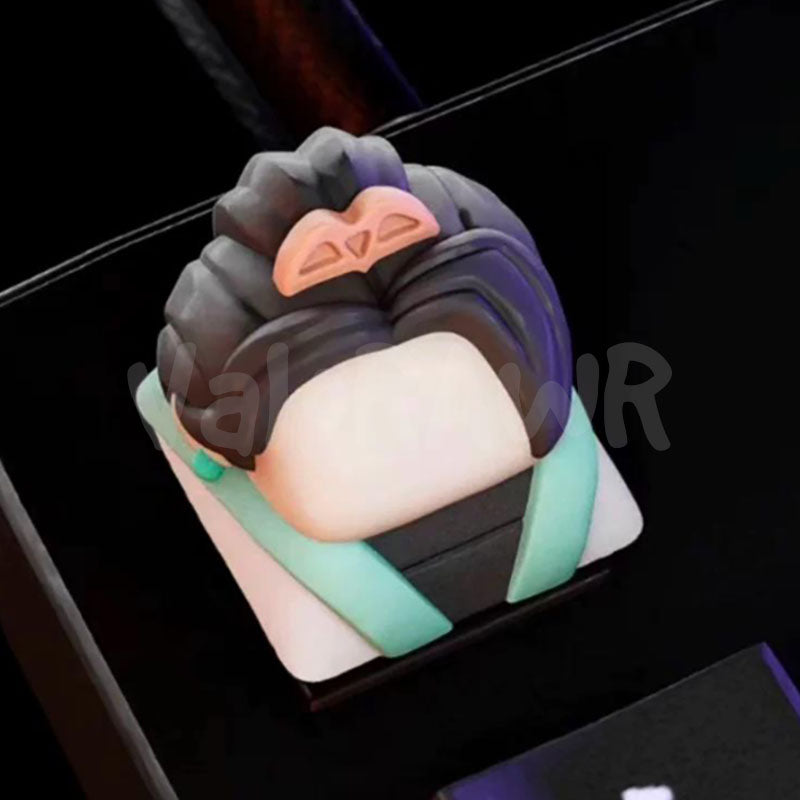 3D Printed Agent Artisan Keycaps