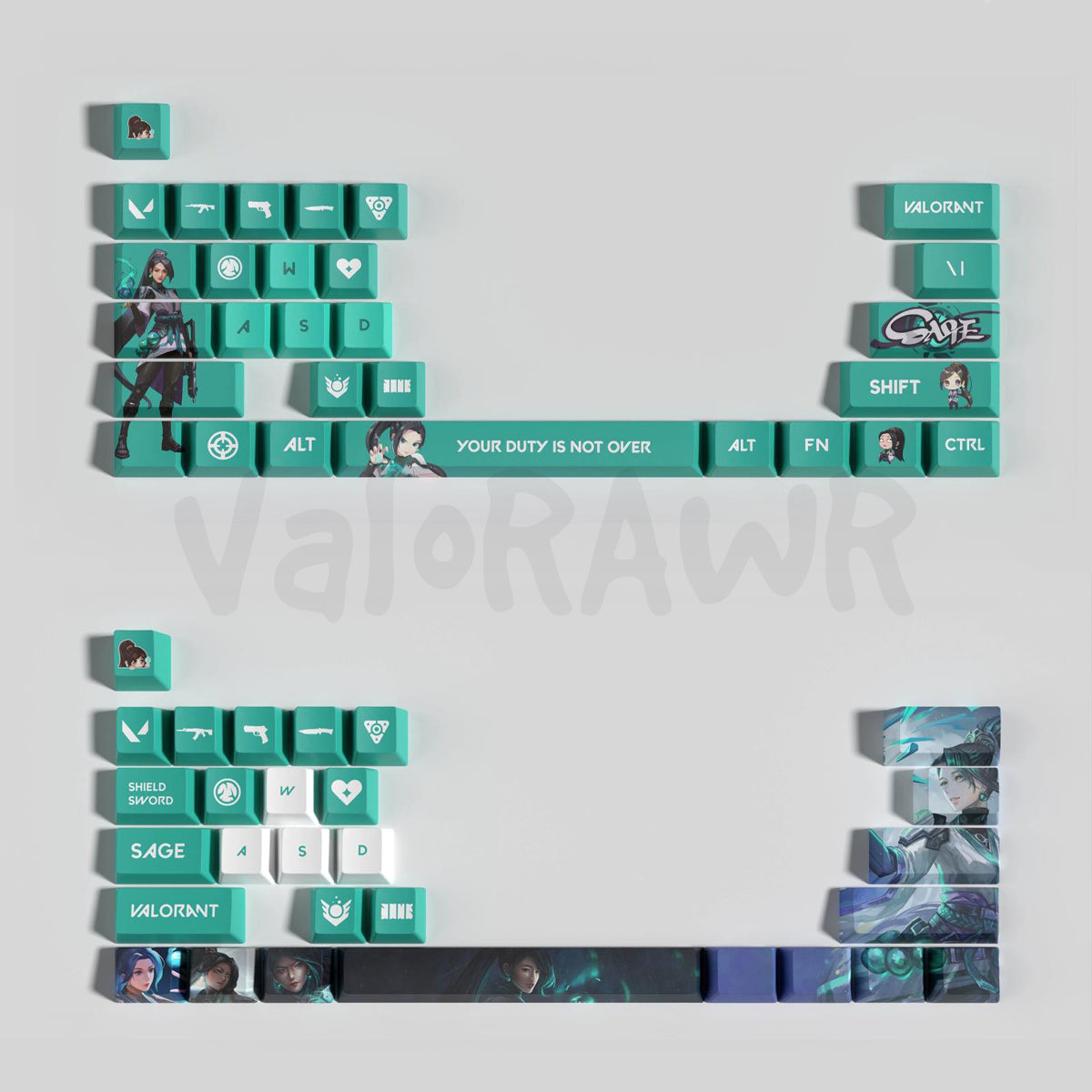 Agents Keycap Sets | 29 Keys