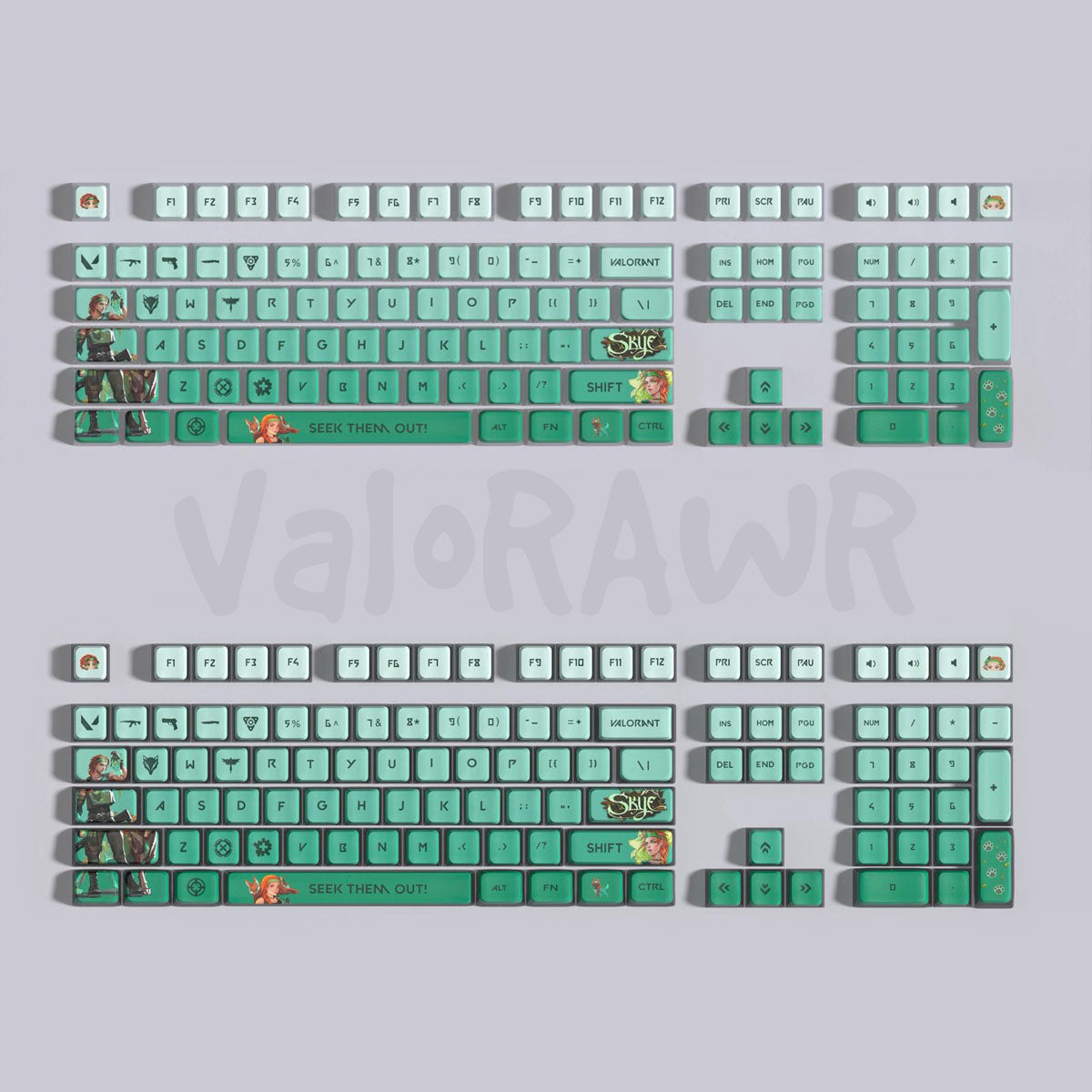 Agents Keycap Sets | 118 Keys Set