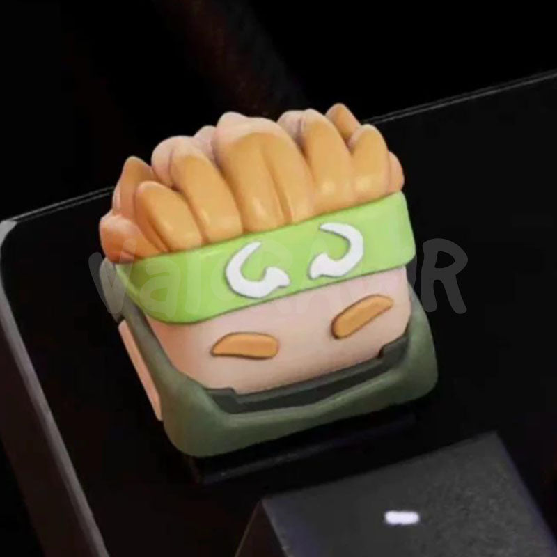 3D Printed Agent Artisan Keycaps