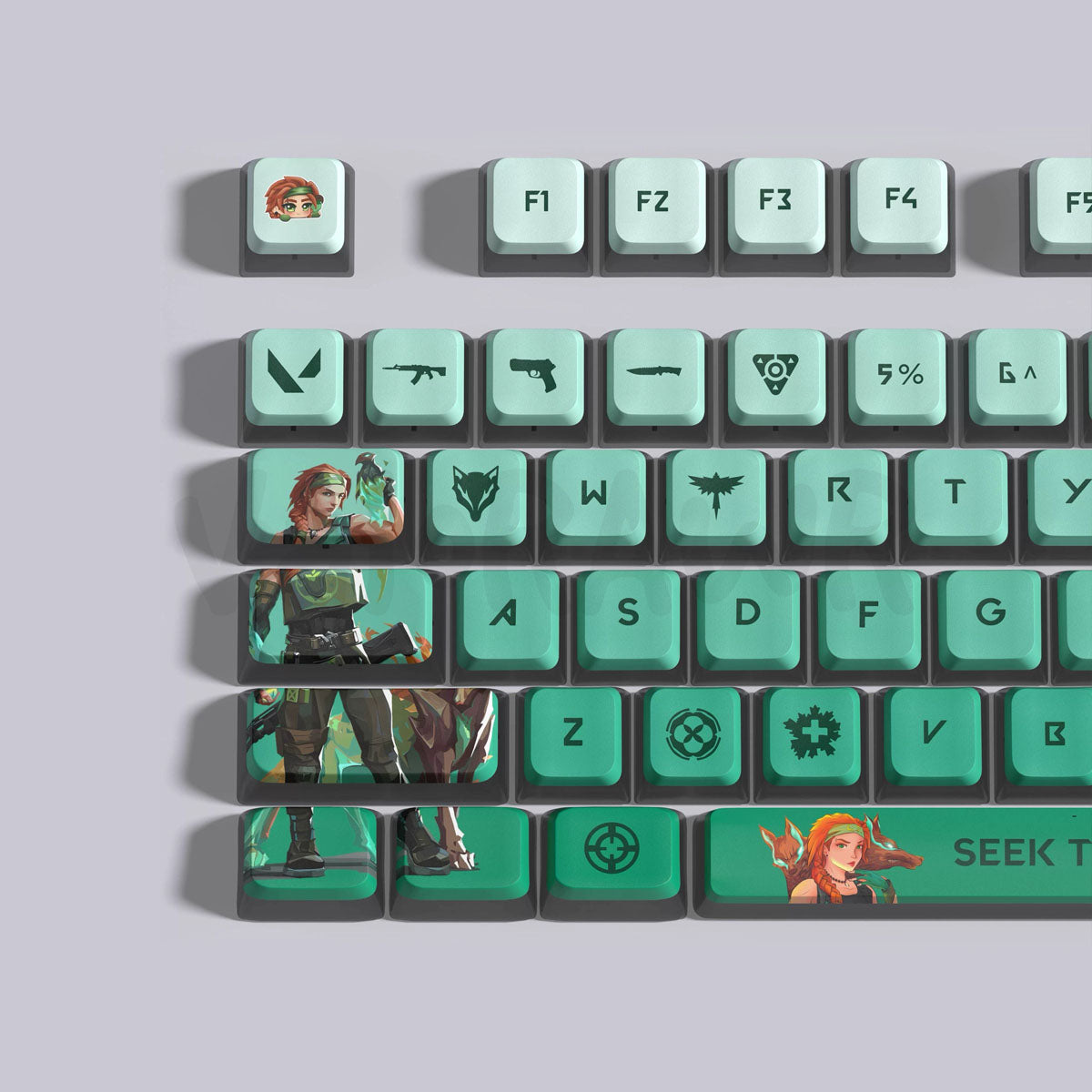 Agents Keycap Sets | 118 Keys Set