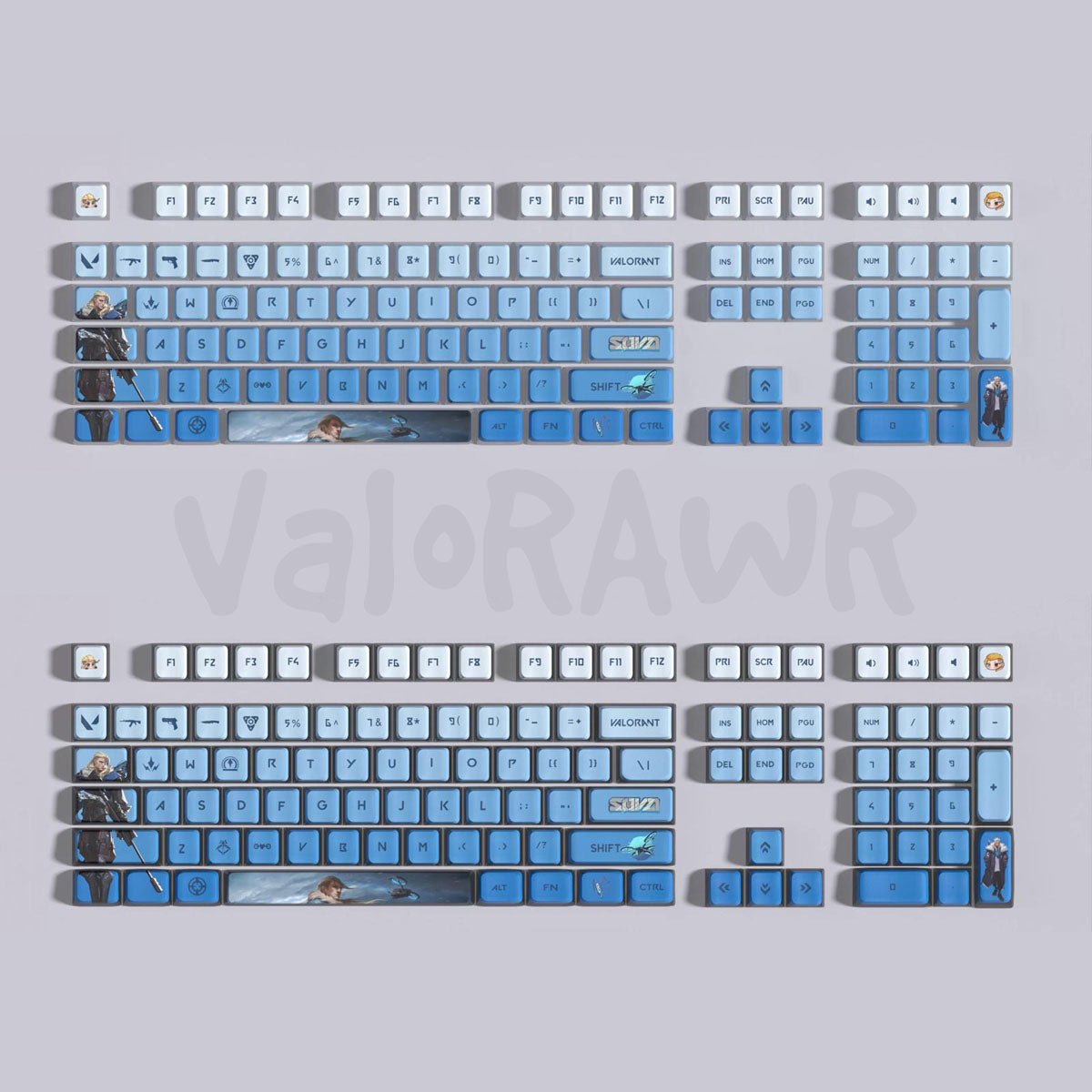 Agents Keycap Sets | 118 Keys Set