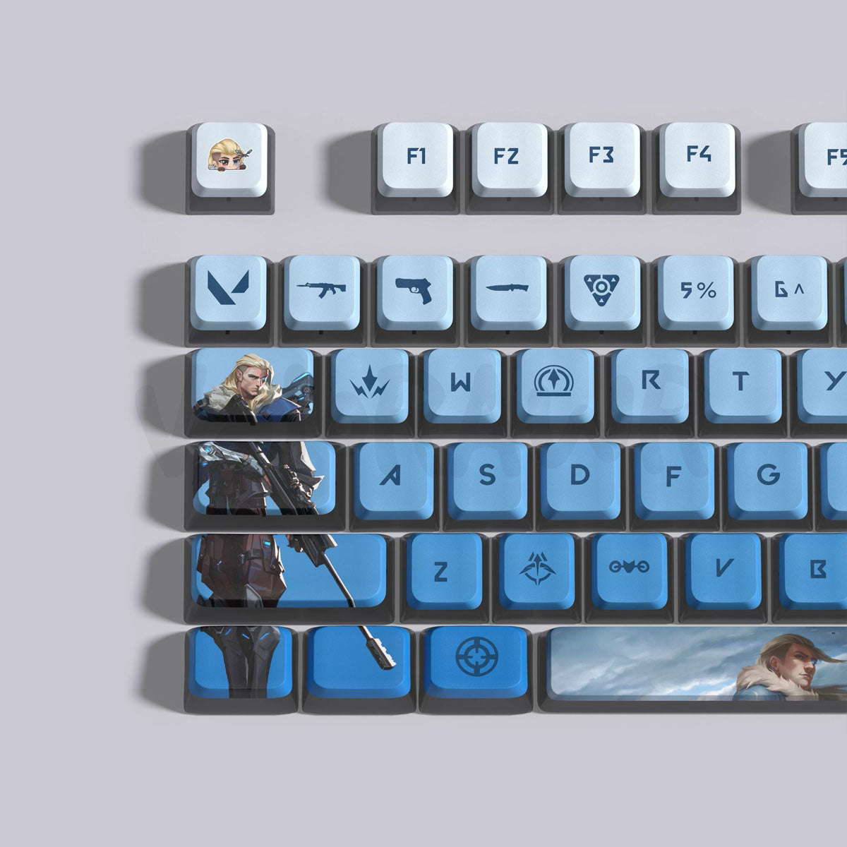 Agents Keycap Sets | 118 Keys Set