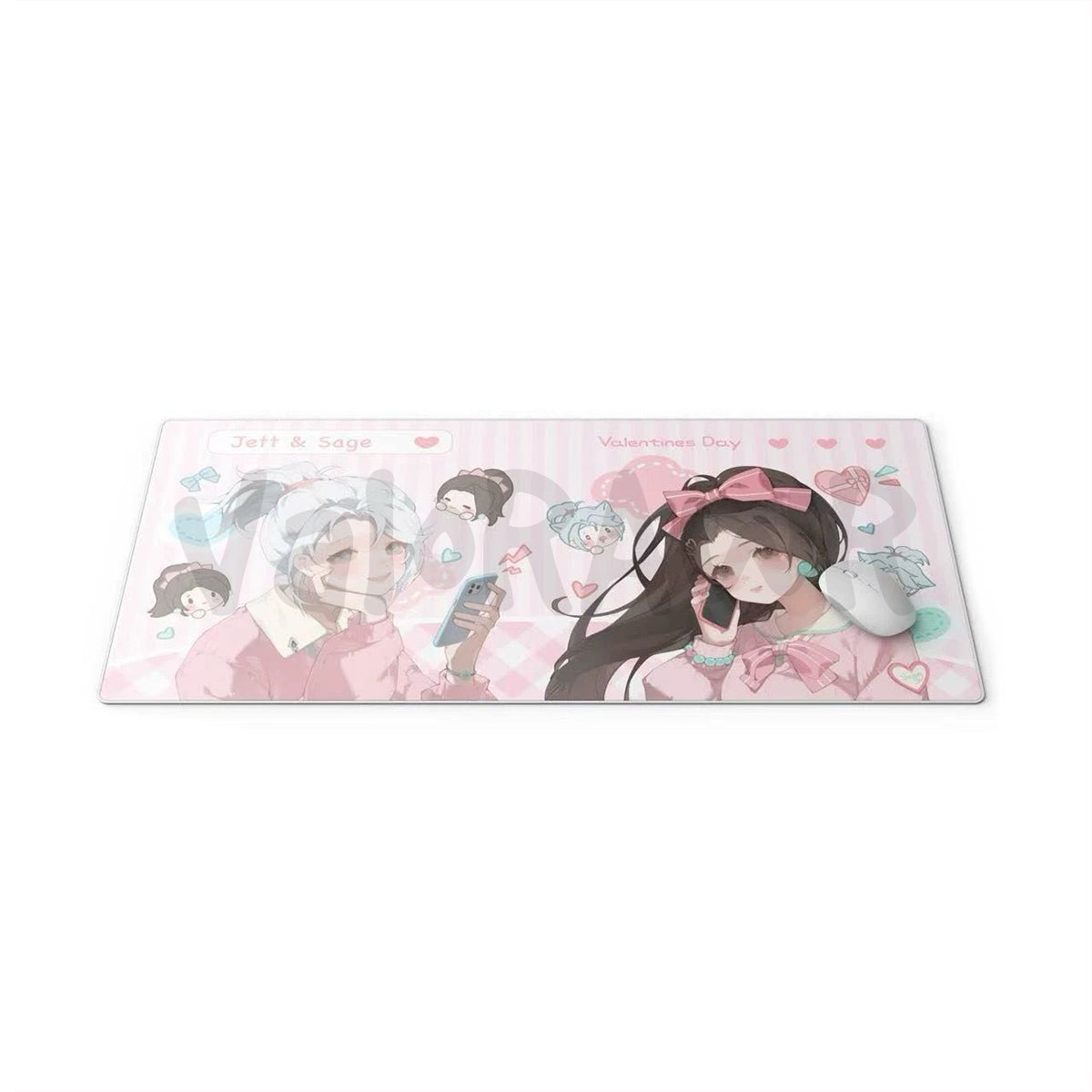 Valentine's Jett Sage | Sweety All-for-Clove | Mousepad Desk Mat