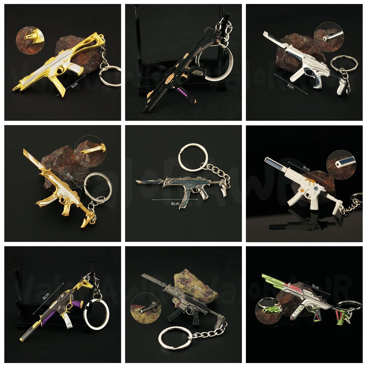 SMG Shotgun Keychain | Spectre Stinger Bucky Judge Keychains