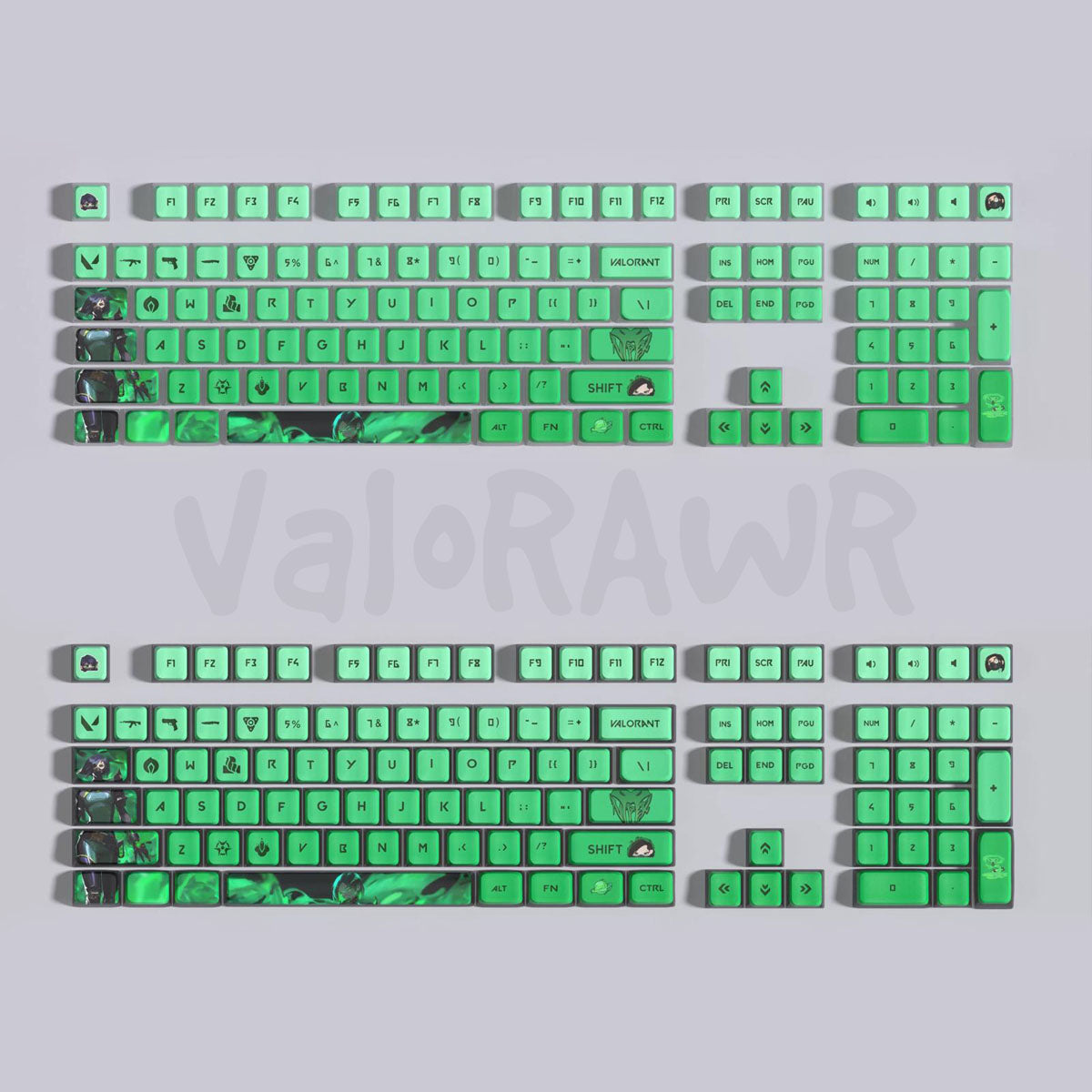 Agents Keycap Sets | 118 Keys Set