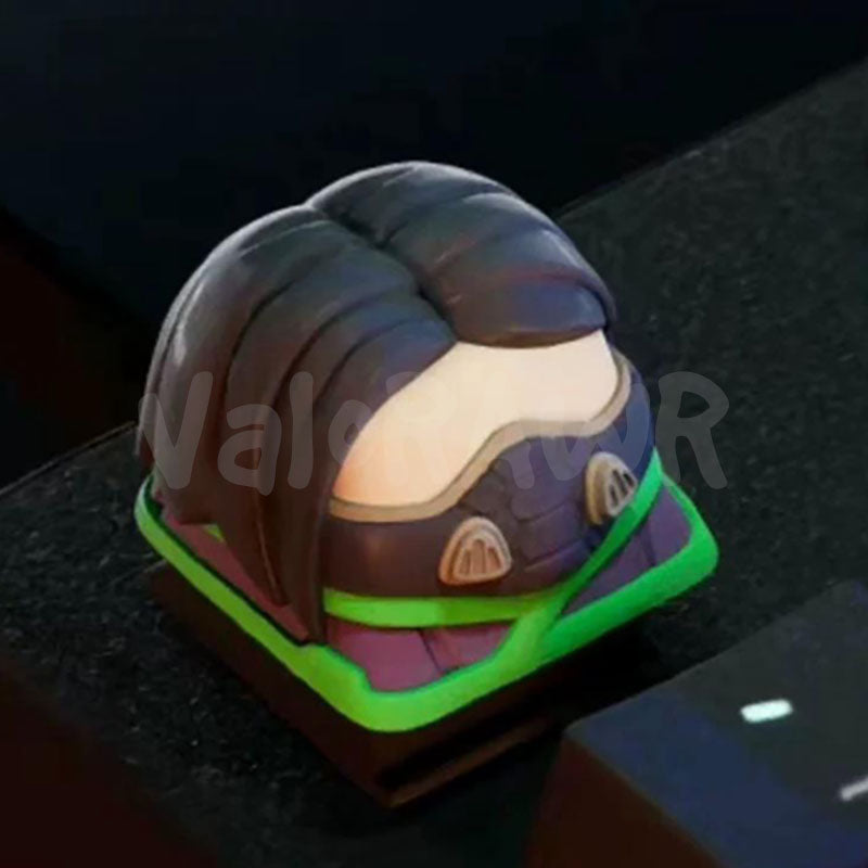 3D Printed Agent Artisan Keycaps